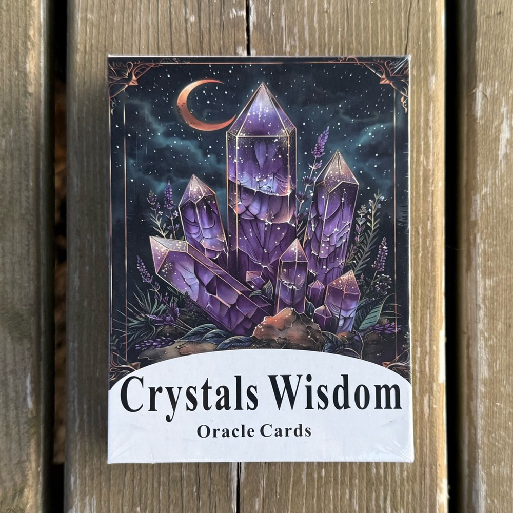 Crystals Wisdom Oracle Cards